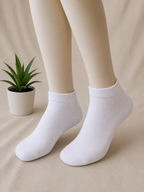 Short White Socks