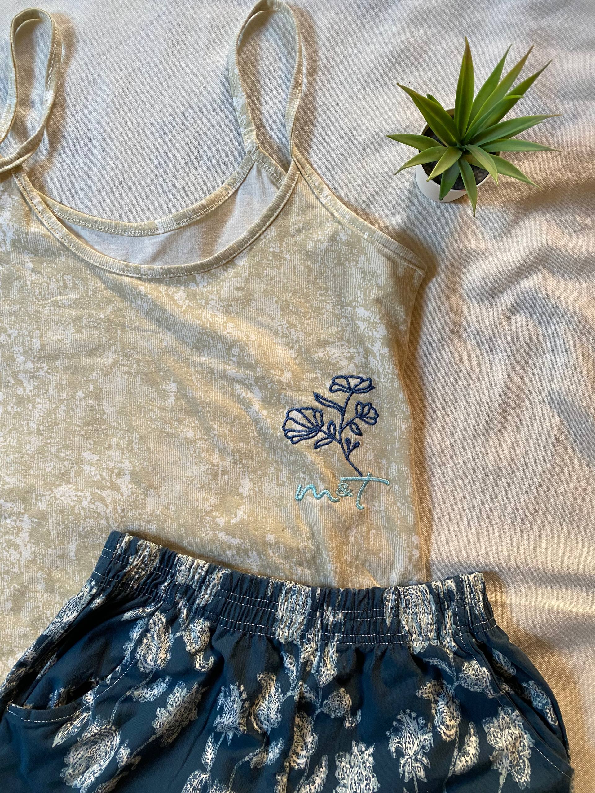 M&t short pajama