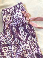Ikat violet pajama