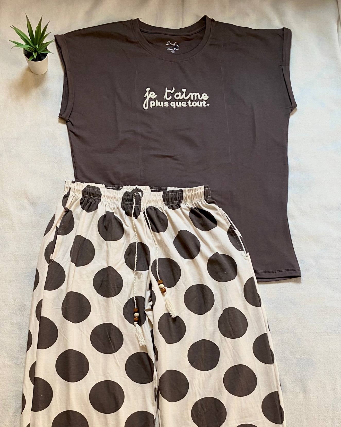 Je t’aime  pajama